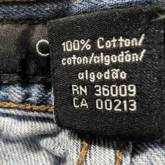 Calvin Klein Jeans Men's 34 Blue Straight Leg Medium Wash High Rise Denim - Picture 14 of 16